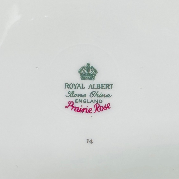 Royal Albert Prairie Rose Trivet Bone China England - Picture 4 of 4